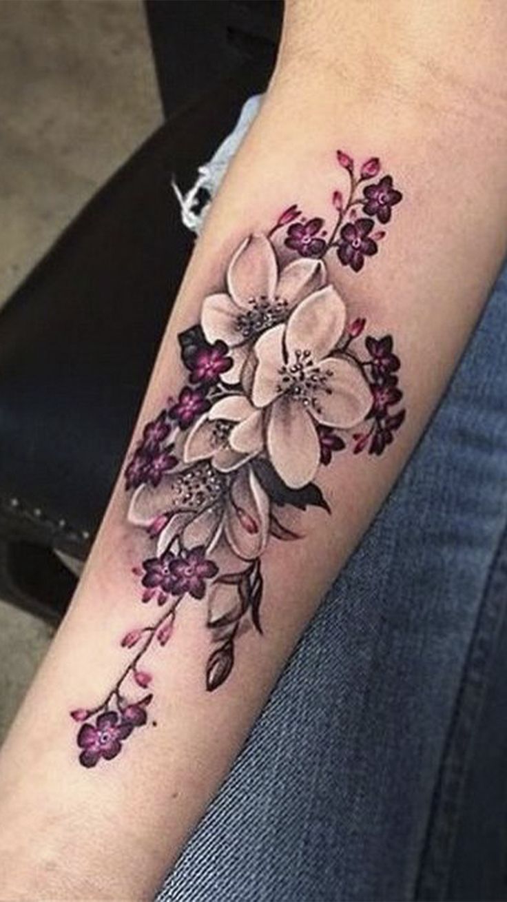 Beautiful Flower Tattoos And Meaning Of Rose Tattoos Waterlily Tattoos