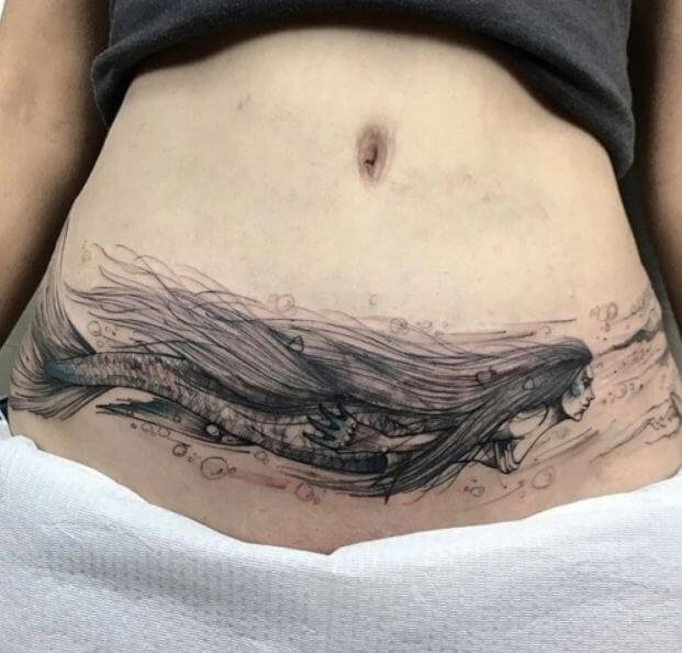 Belly Tattoos For Female