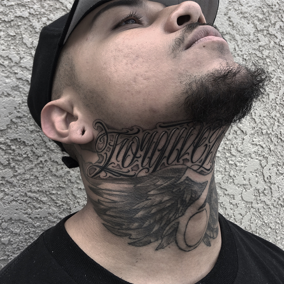 Best 24 Neck Tattoos Design Idea For Men And Women Tattoos Ideas