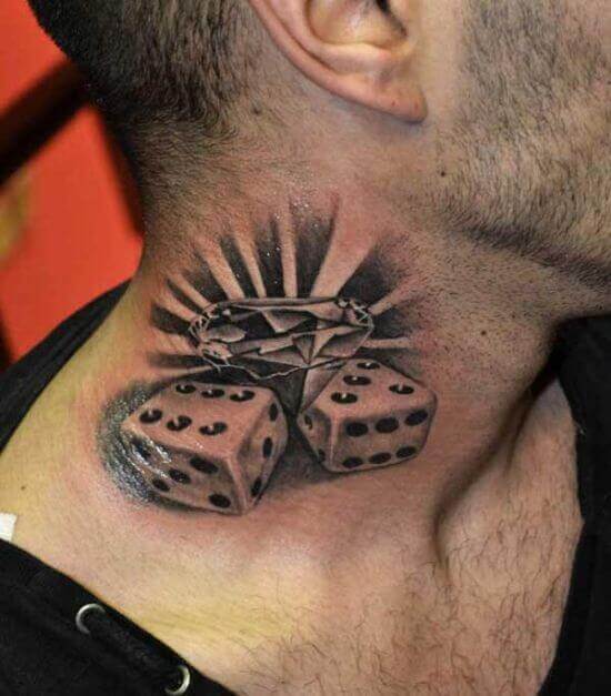 Best 25 Dice Tattoo Ideas On Pinterest Traditional Tattoo Dice