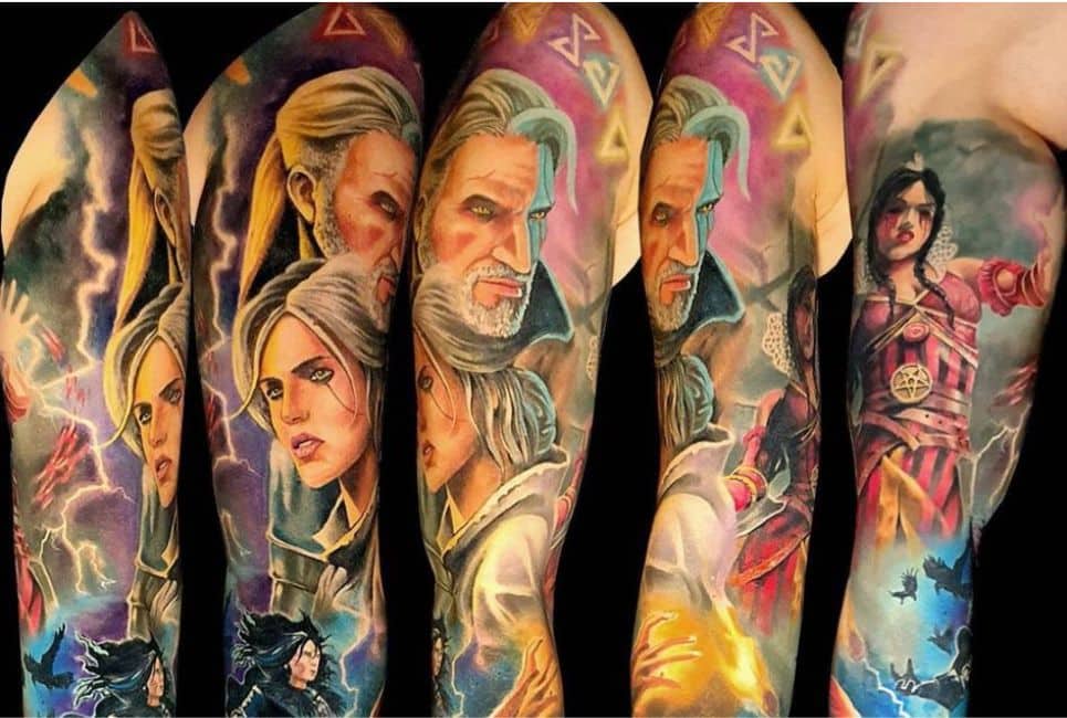 Best 63 The Witcher Tattoo Designs And Tattoo Ideas Nsf News And Magazine