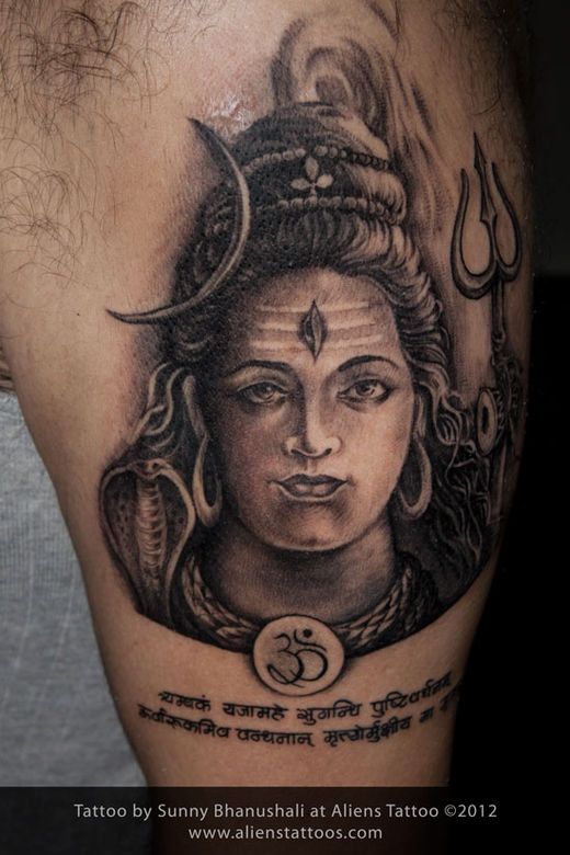 Best Lord Shiva Tattoo Designs Aliens Tattoo