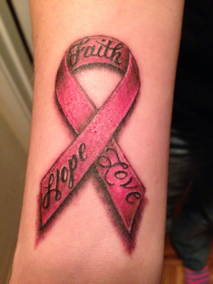 Cancer Ribbon Tattoos Designs Ideas And Meaning Tattoos For You Get Free Tattoo Design Ideas