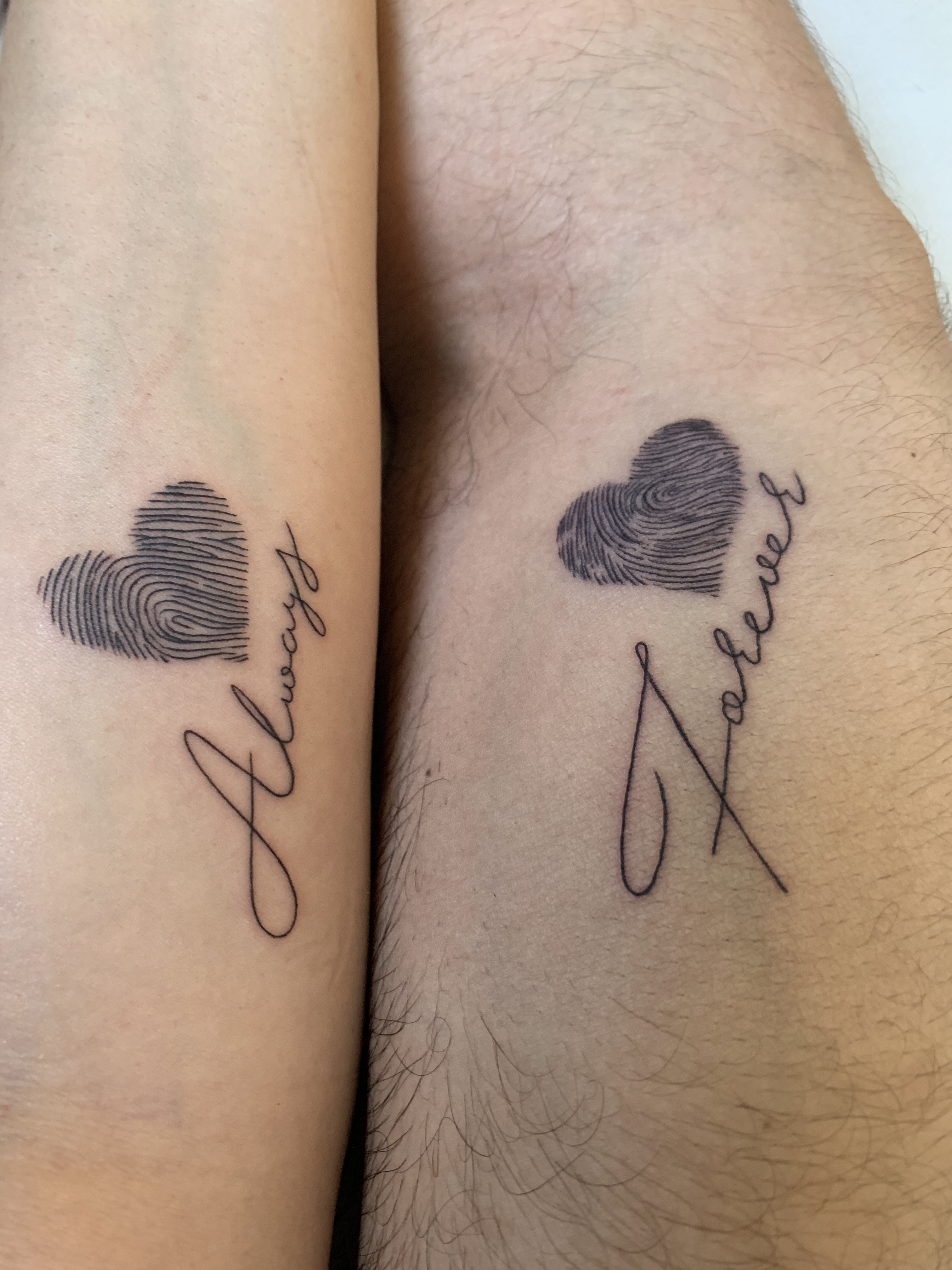 Candy Hearts Couple Tattoo Heart Heart Tattoo Images Couple Tattoos