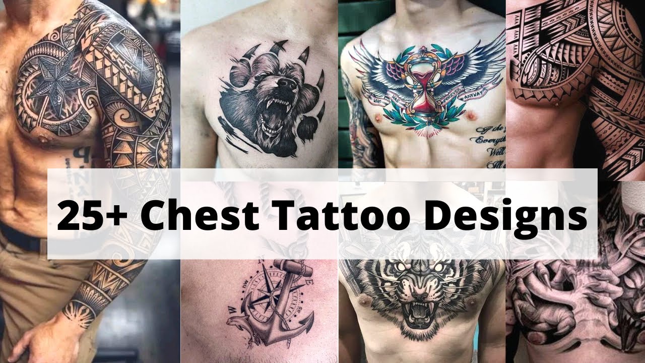 Chest Tattoos For Men Design And Ideas Youtube