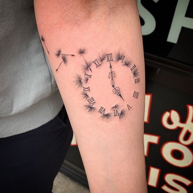 Clock Tattoo Designs For Woman Tattoomenu