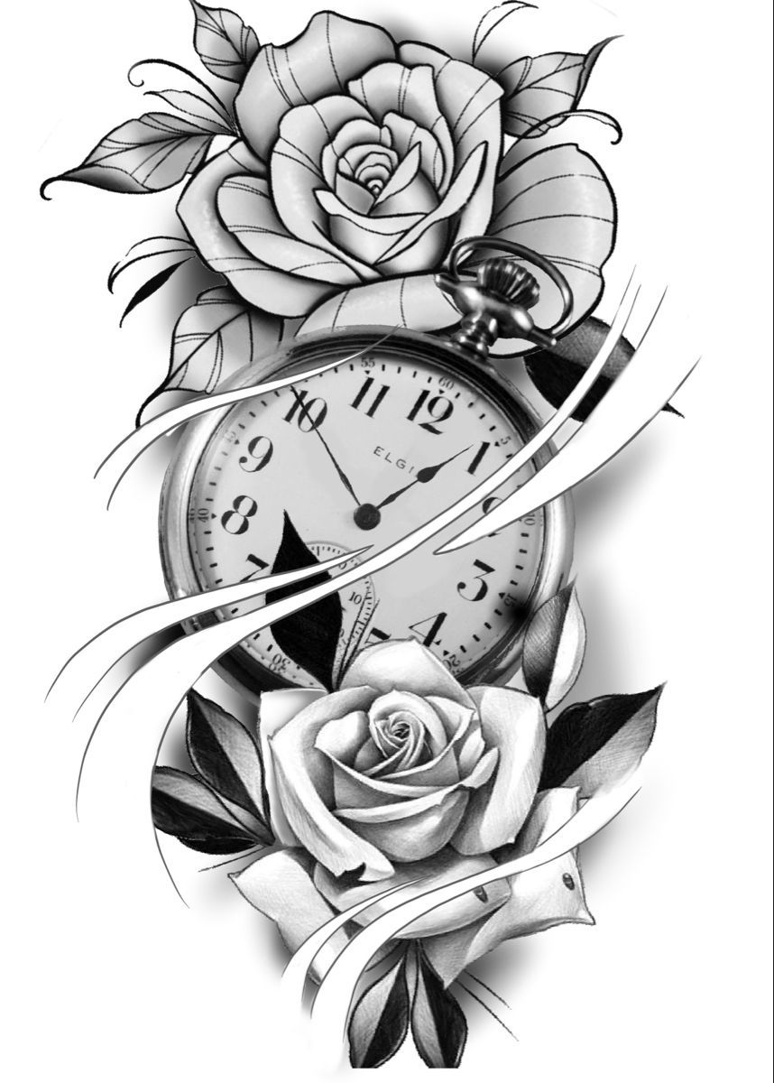 Clock Tattoos For Men Ideas And Designs For Guys