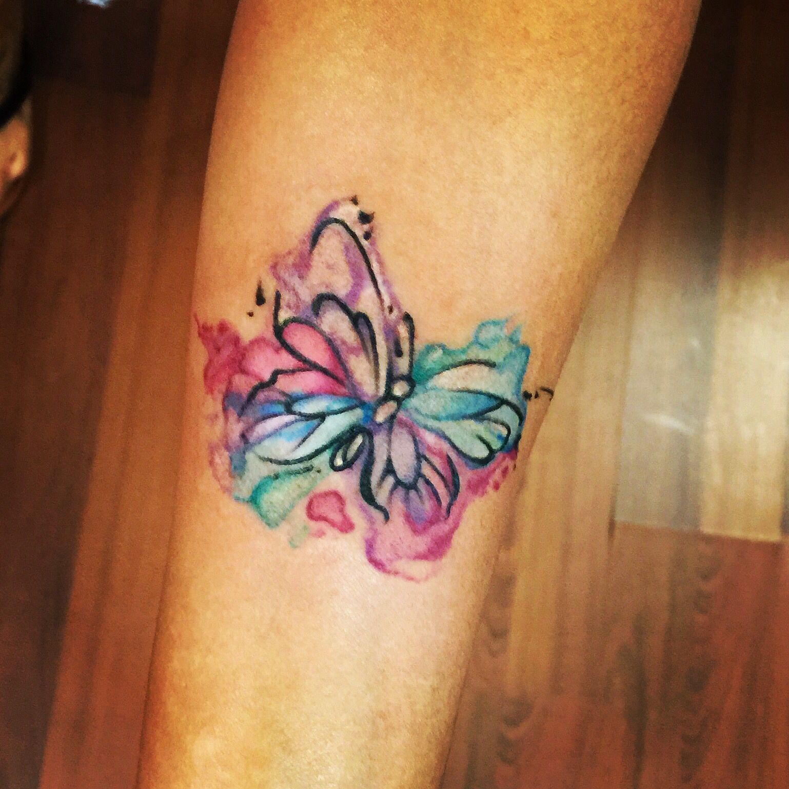 Colorful Butterfly Tattoos