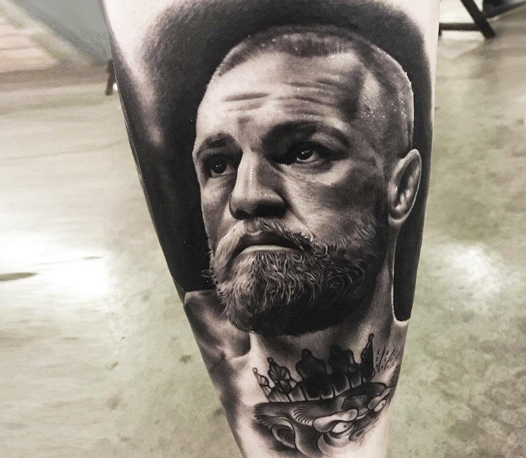 Conor Mcgregor Tattoo By Douglas Prudente Post 23898