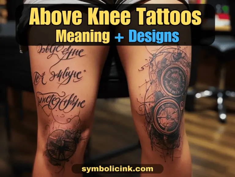 Dare To Be Different 31 Above The Knee Tattoo Designs Latest Trend