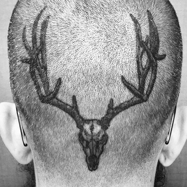 Deer Skull Tattoos Ideas Designs Meaning Tattoo Me Now