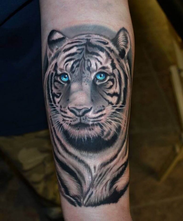 Details 72 Tiger Tattoos With Blue Eyes Latest In Eteachers