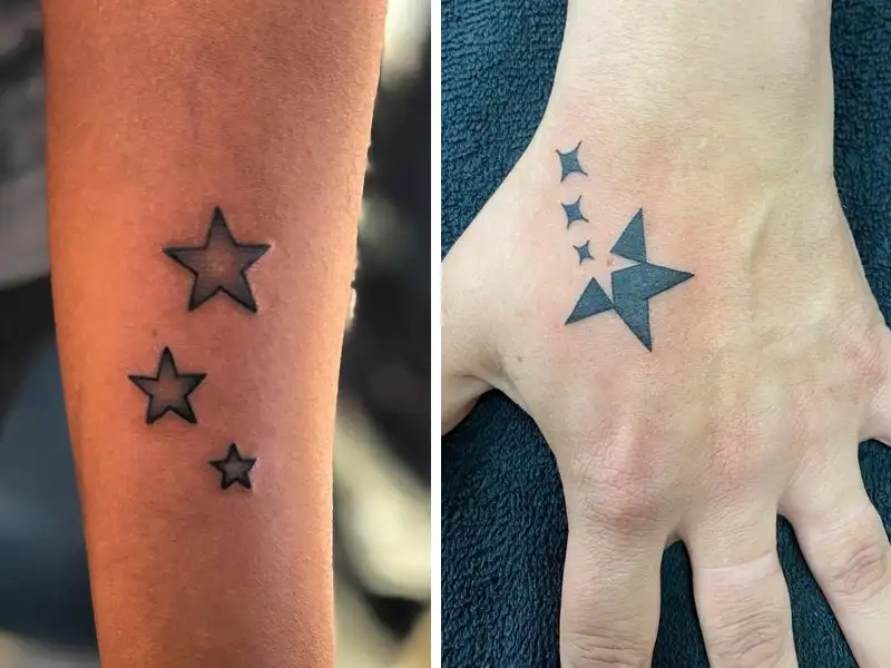 Details 80 Tiny Star Tattoos In Cdgdbentre