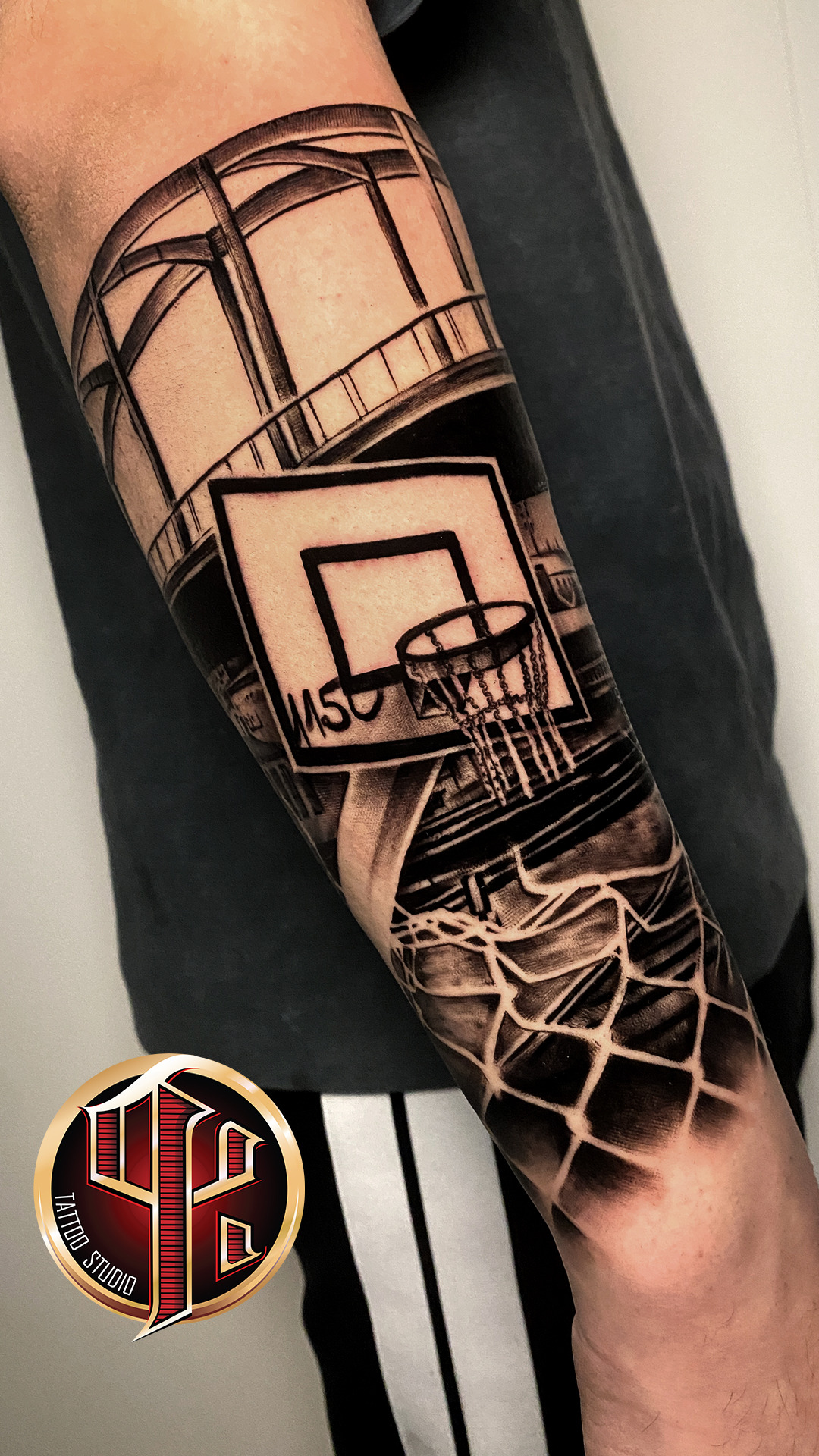 Details More Than 58 Basketball Hoop Tattoo Latest In Eteachers