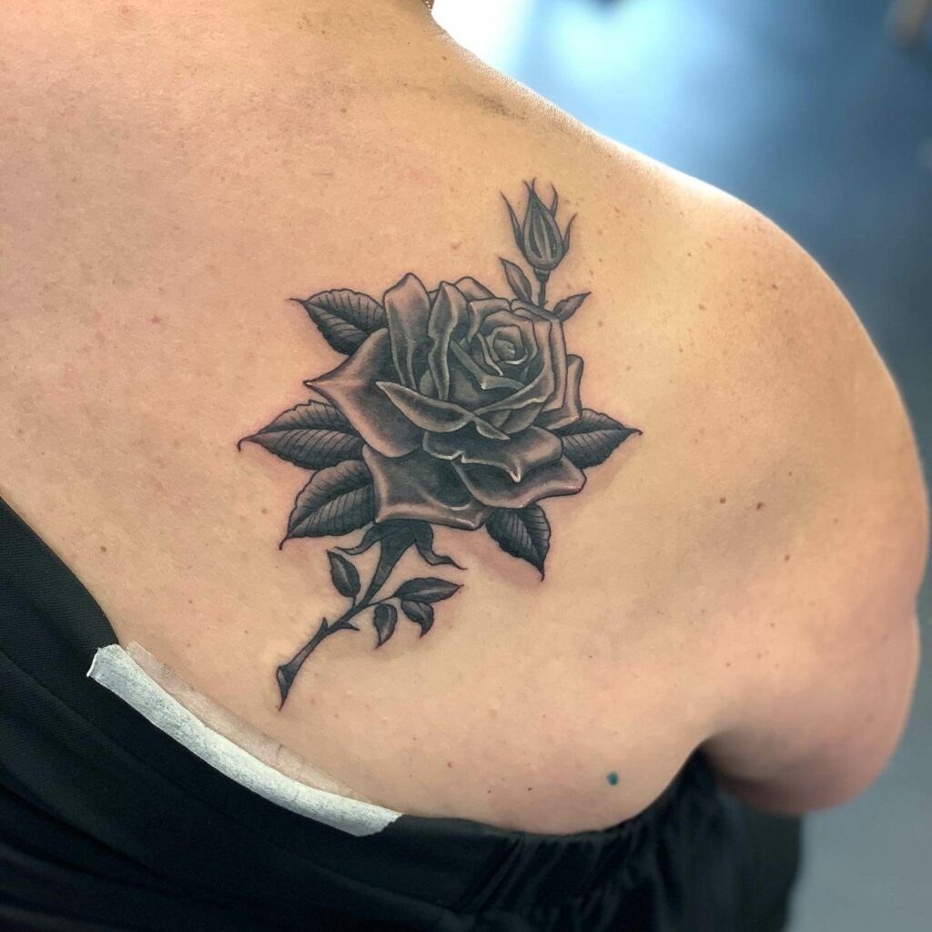 Details More Than 67 Rose Tattoo Cover Up Latest In Eteachers