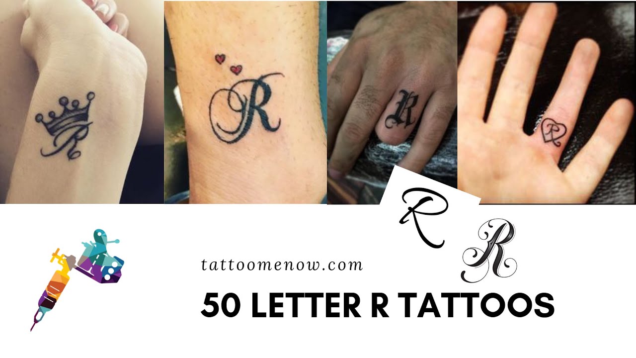 Details More Than 76 Ar Letter Tattoo Designs In Cdgdbentre