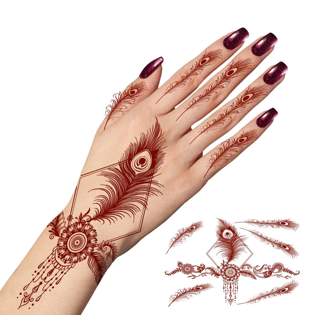 Details More Than 80 Simple Mehndi Tattoo Designs For Hands In Cdgdbentre