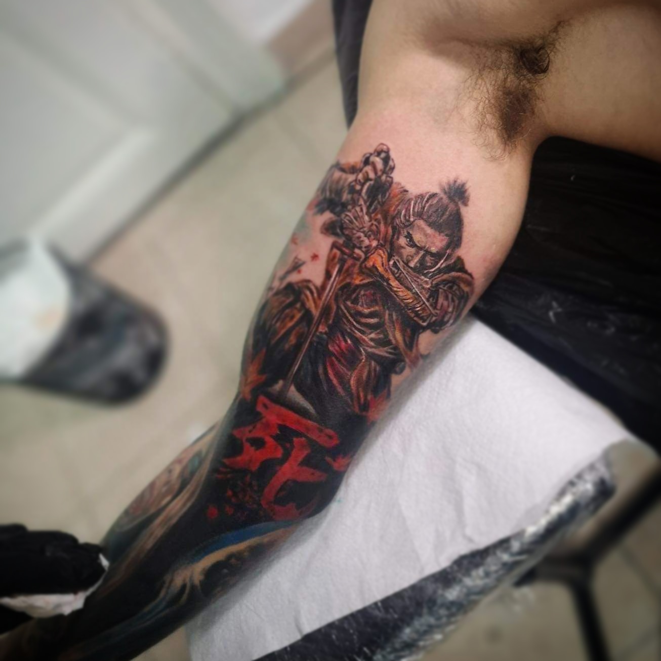 Did This Tattoo On A Client Today R Sekiro