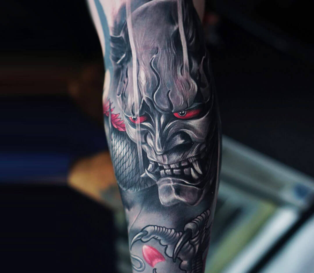 Discover More Than 56 Japanese Hannya Mask Tattoo In Cdgdbentre