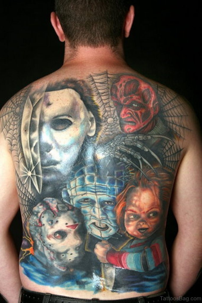 Discover More Than 66 Horror Back Tattoos Latest In Cdgdbentre