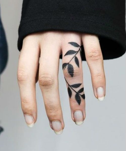 Discover More Than 75 Leaf Vine Finger Tattoo Latest In Eteachers