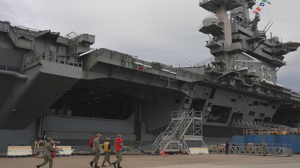 Dvids Video Uss Dwight D Eisenhower Cvn 69 Deploys