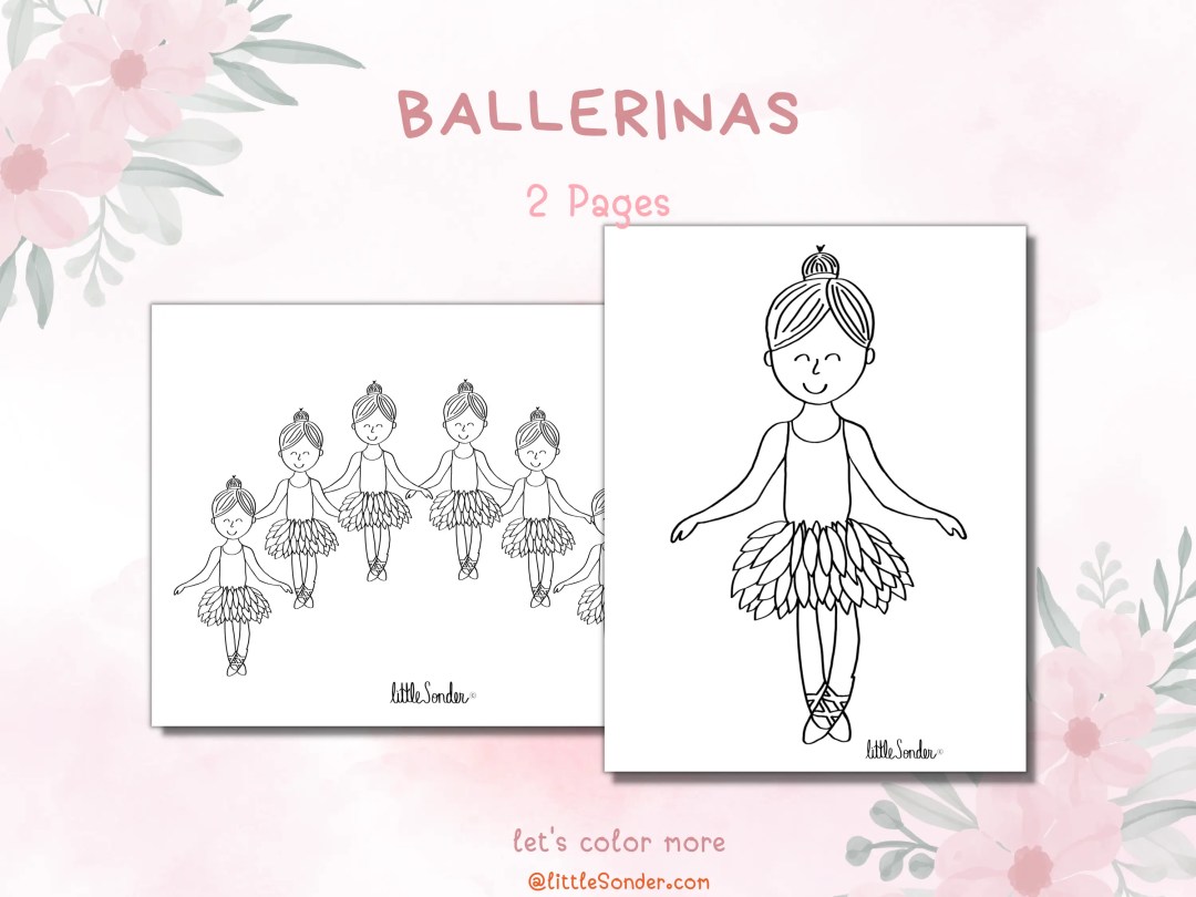 Enchanting Ballerina Coloring Pages Ignite Your Creativity Now