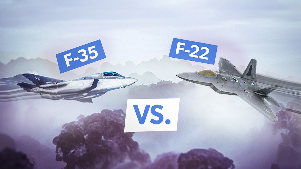 F 22 Vs F 35 Comparison