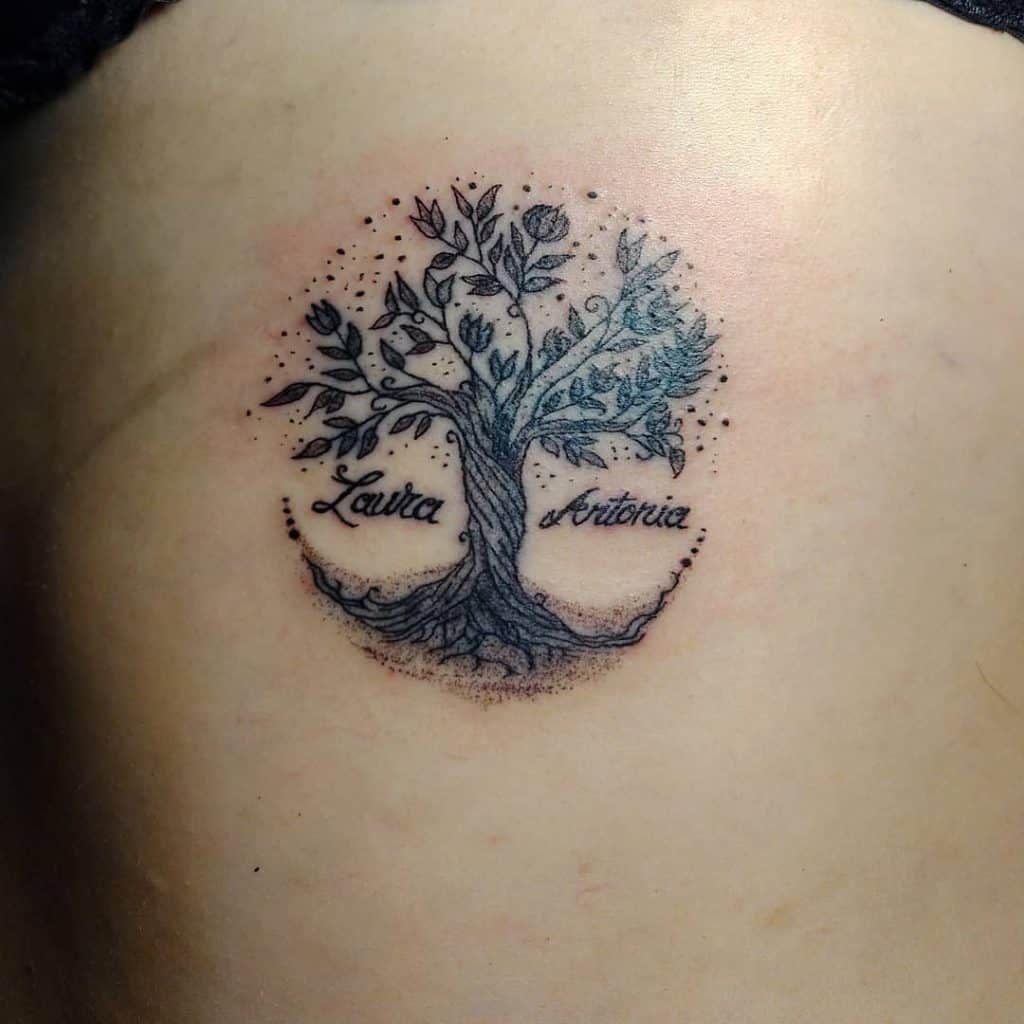 Family Tree Tattoo Design Ideas Images Family Tree Tattoo Tree