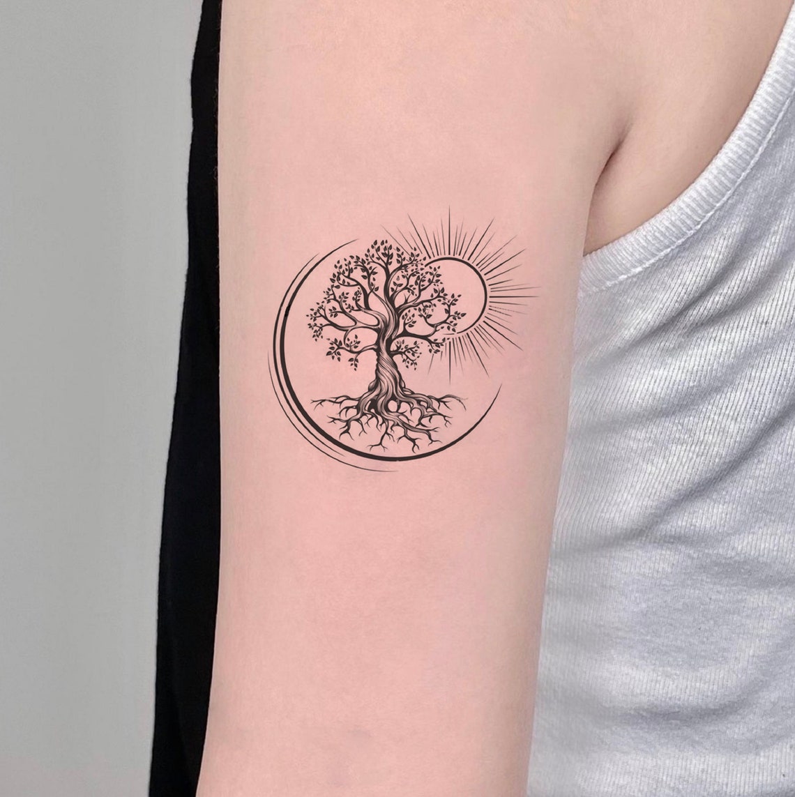 Family Tree Temporary Tattoo Tree Of Life Tattoo Life Tree Etsy Uk