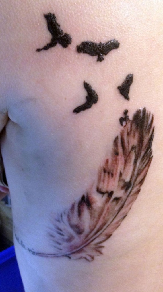 Feather Bird Tattoos Designs Ideas And Meaning Tattoos For You