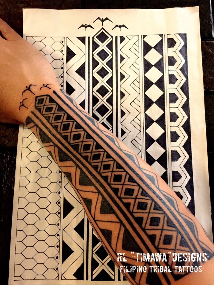 Filipino Tribal Tattoo Designs Photos