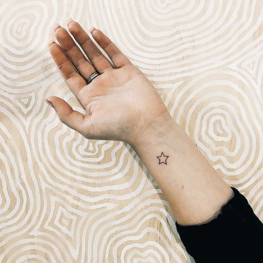 Finally Got One Tiny Star Tattoo I Love It Simple Sober And