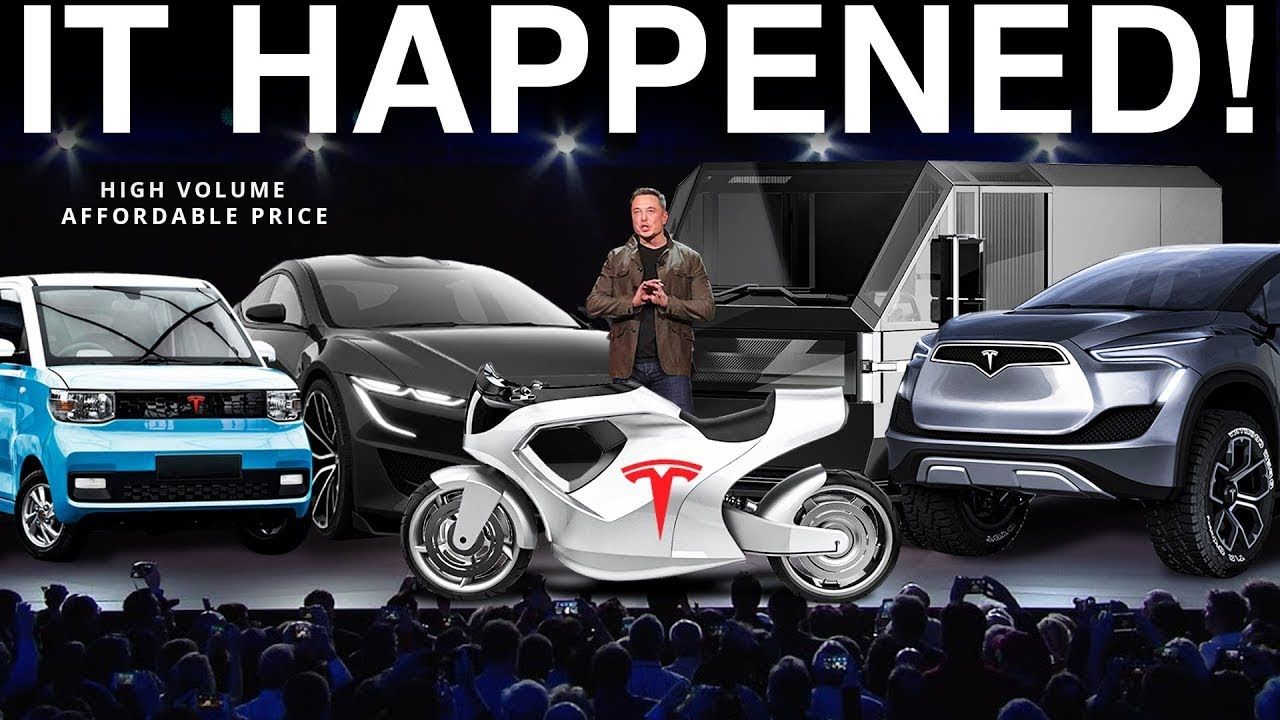 Finally Happened Elon Musk Reveals All New 2024 Tesla Models Break