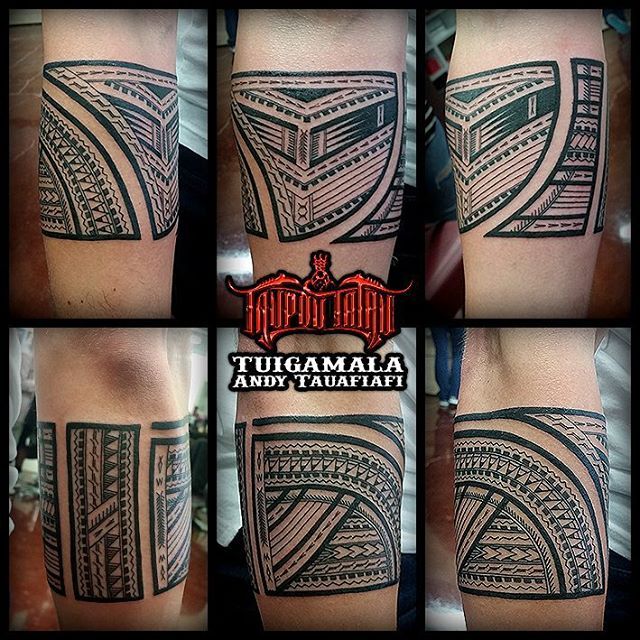 Finshed Views Of Todays Taulima Samoan Armband Tattoo Inquiries To An Or 0211425401