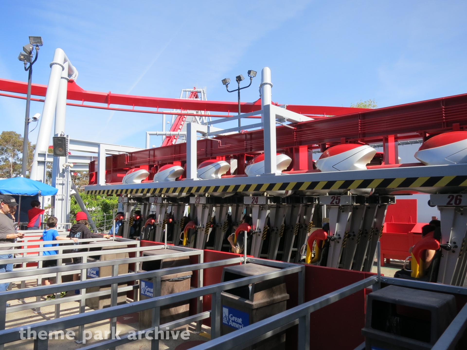 Flight Deck At California S Great America Theme Park Archive