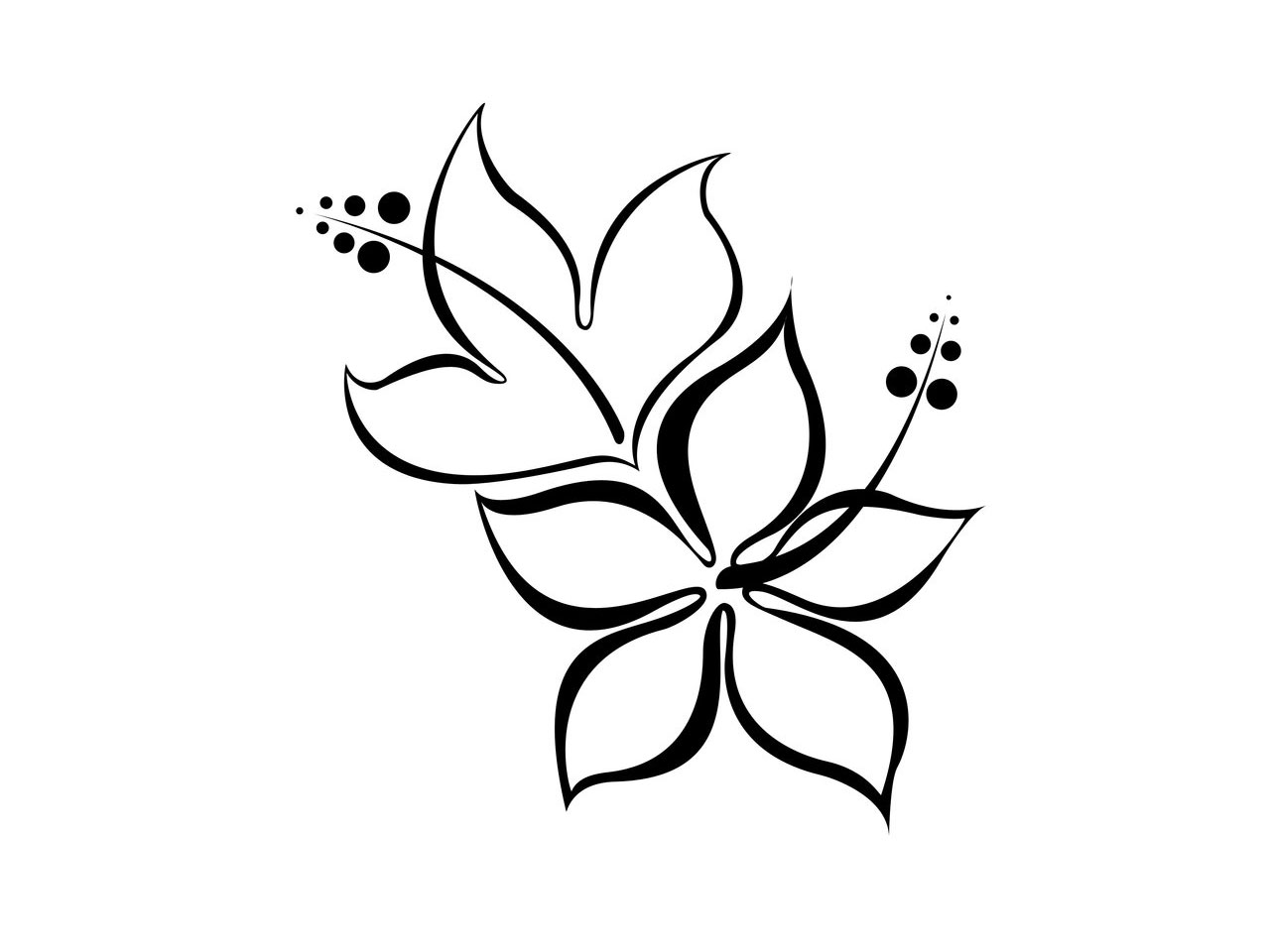 Flower Drawings For Tattoos