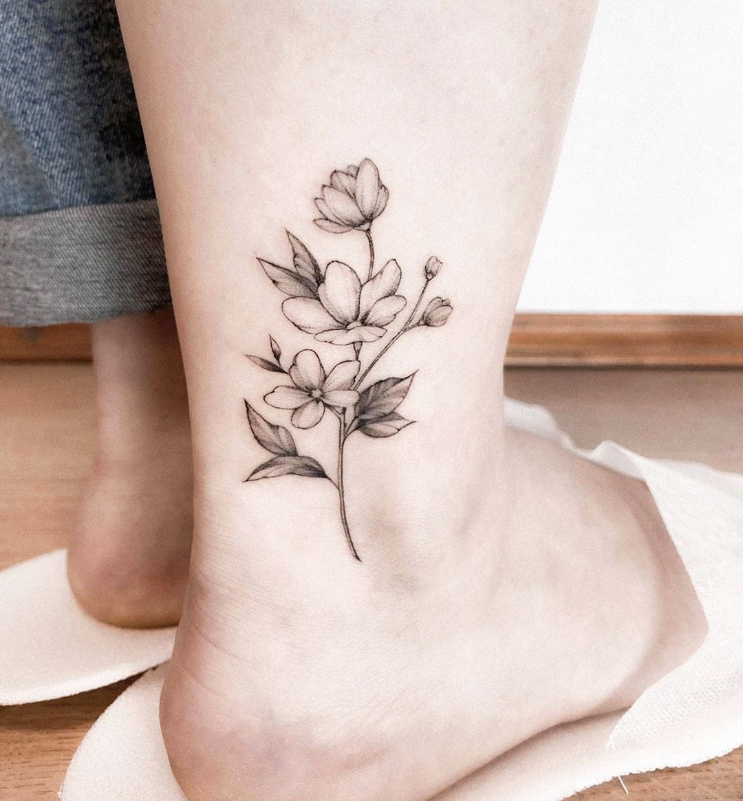 Flower Tattoo Designs Small Printable Calendars At A Glance