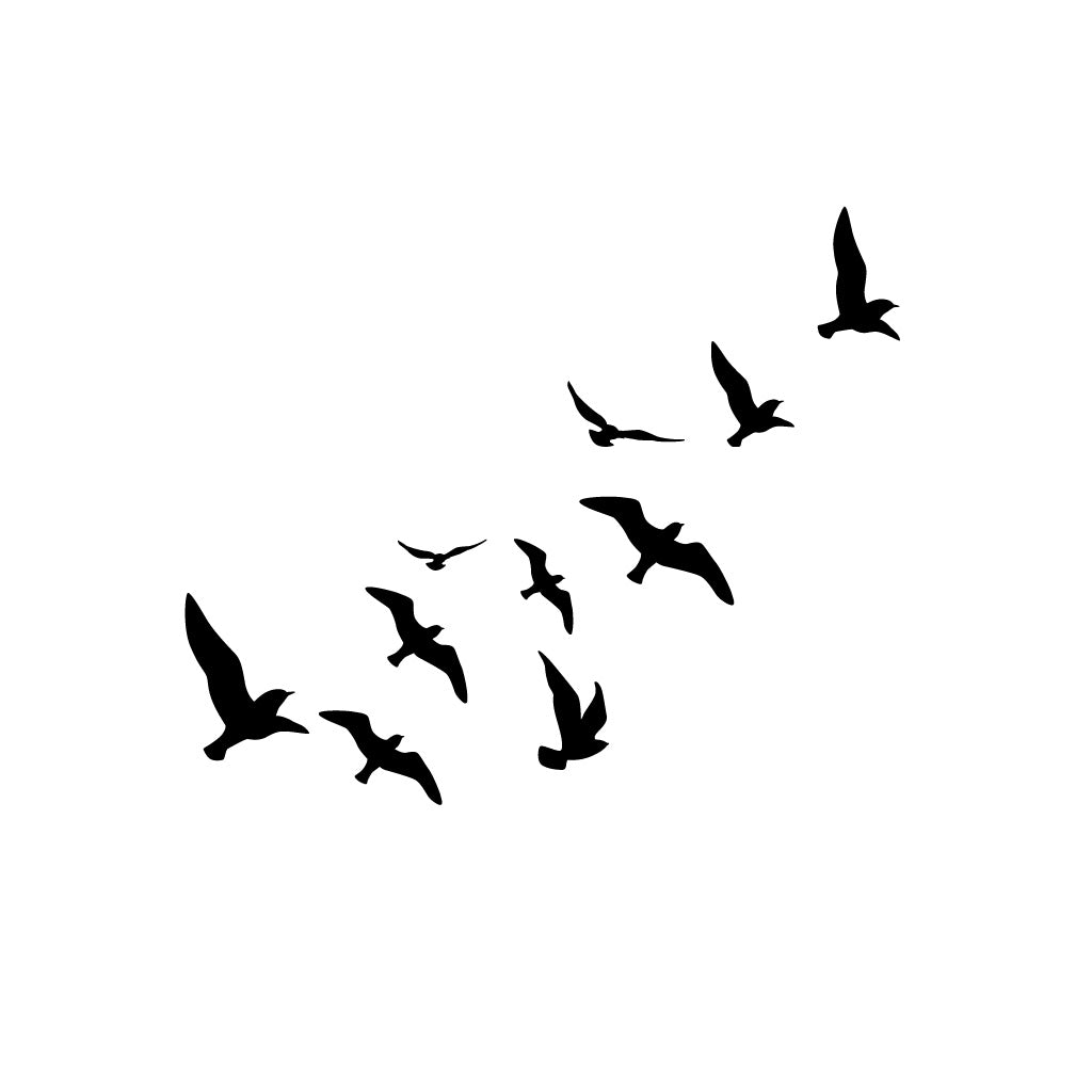 Flying Birds Tattoo Designs For Men