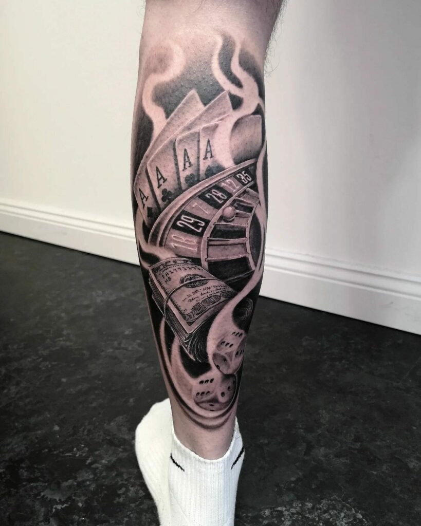 Gambling Tattoo Card Tattoo Designs Arm Tattoos For Guys Men