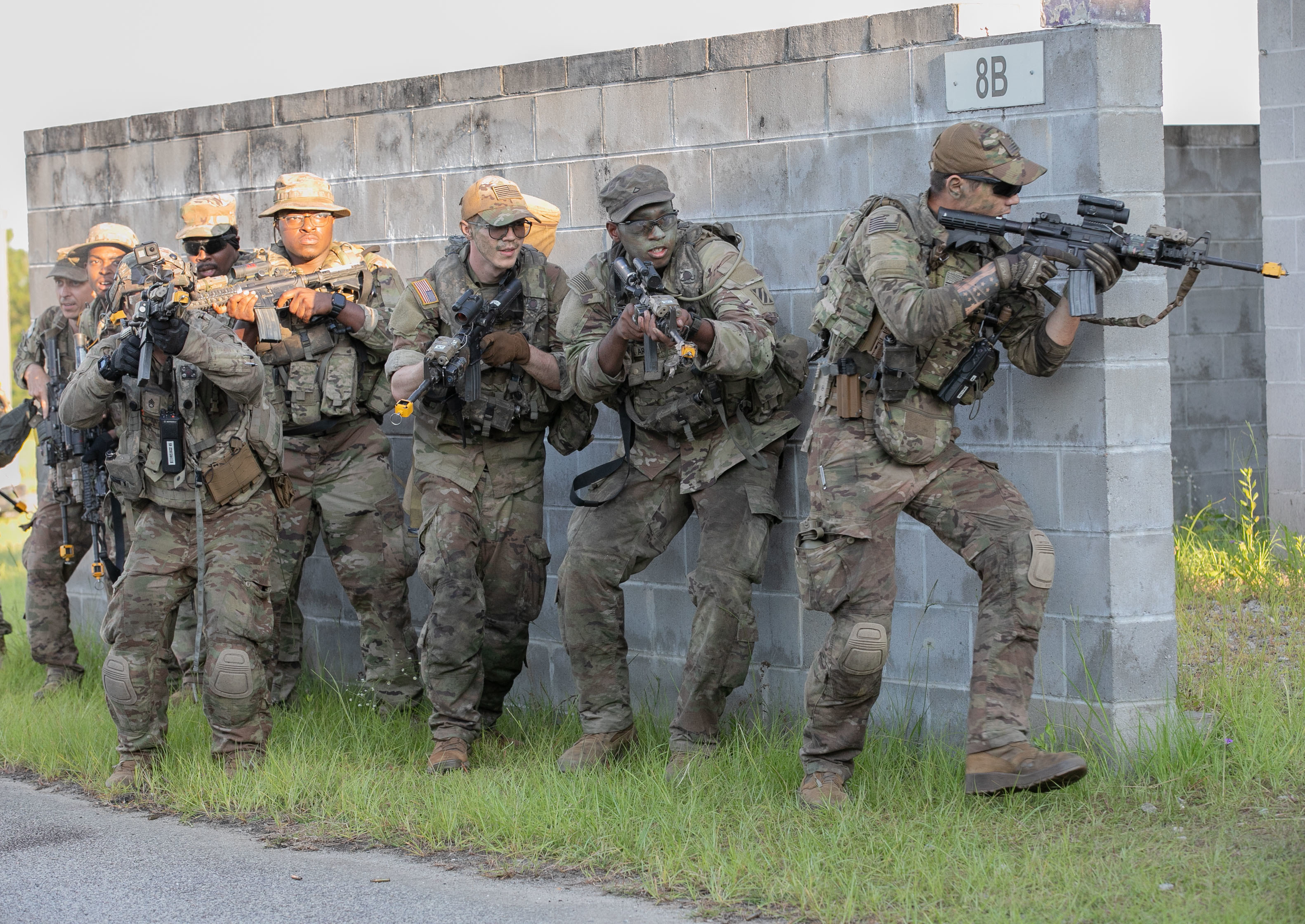 Georgia Army National Guard Conducts Urban Training At Xctc National