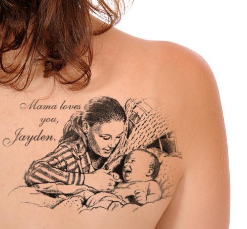 Get Son Tattoo Designs For Mom Background Wallpaper