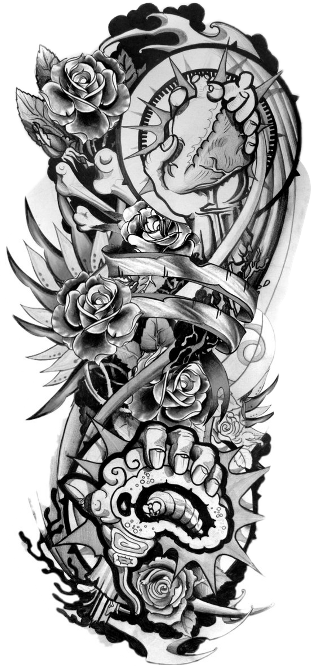 Get Tattoo Half Sleeve Ideas Png Tattoo Wallpaper