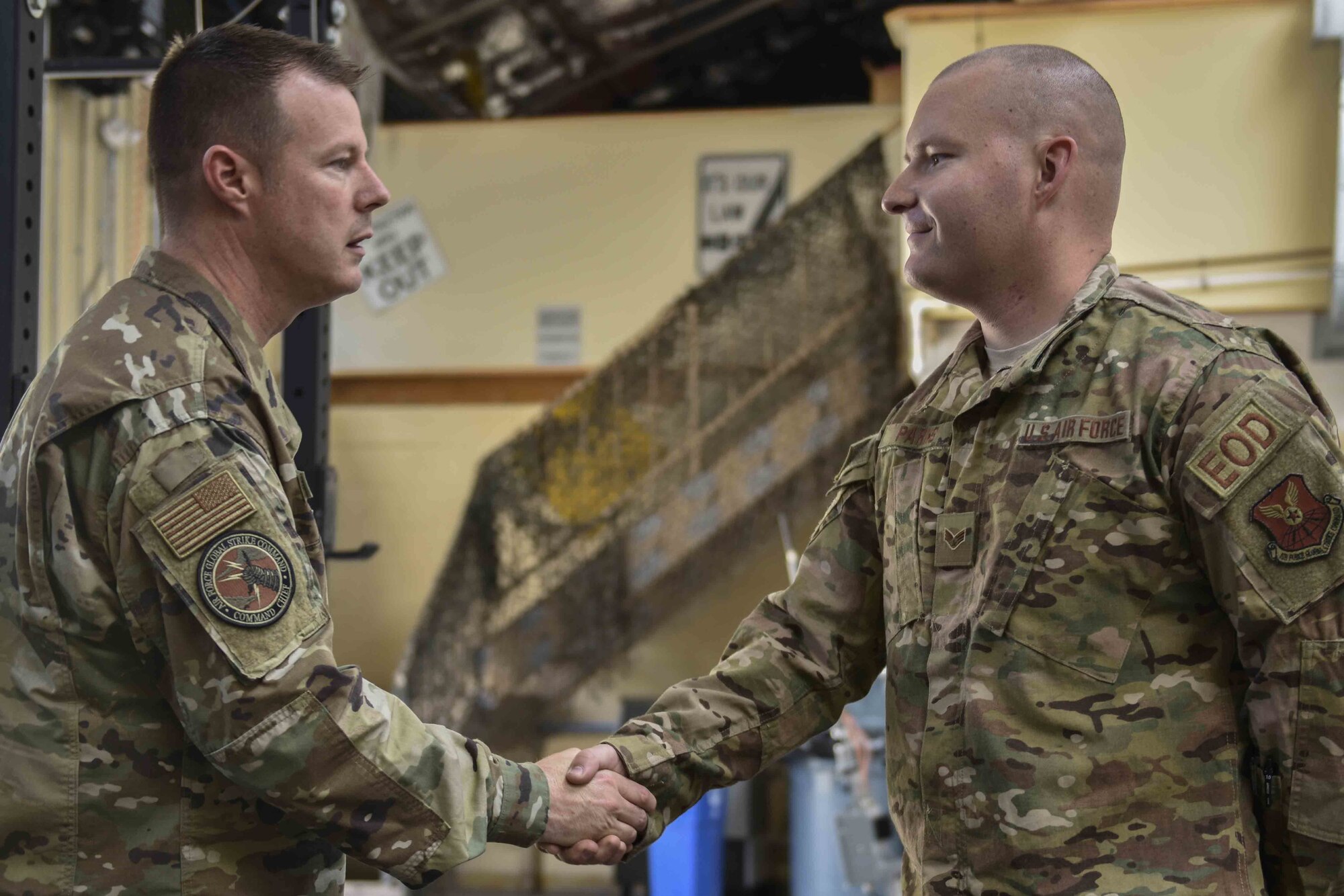 Global Strike Command Chief Visits Team Kirtland Kirtland Air Force