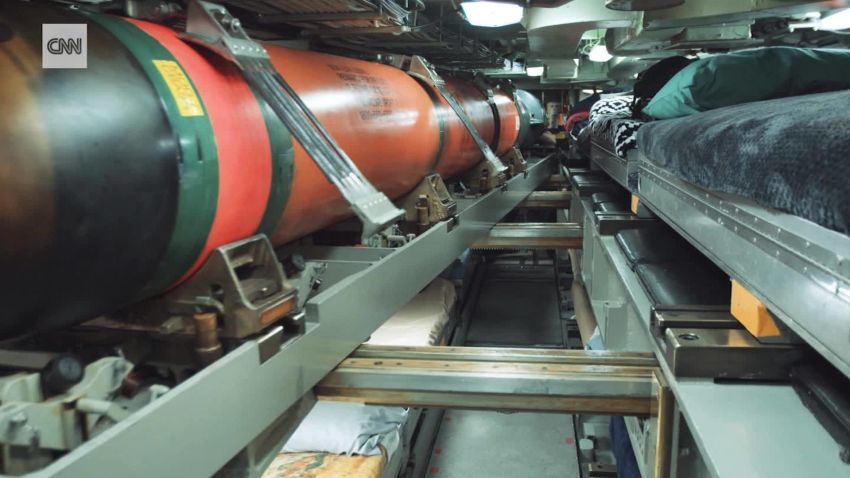 Go Inside A Nuclear Sub S Torpedo Room Cnn Video