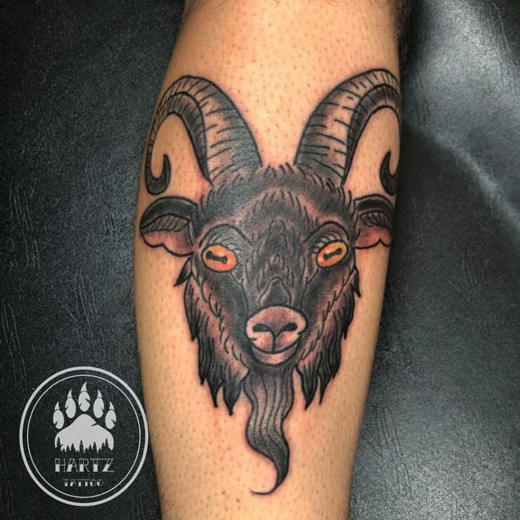 Goat Tattoos Designs Ideas And Meaning Tattoos For You