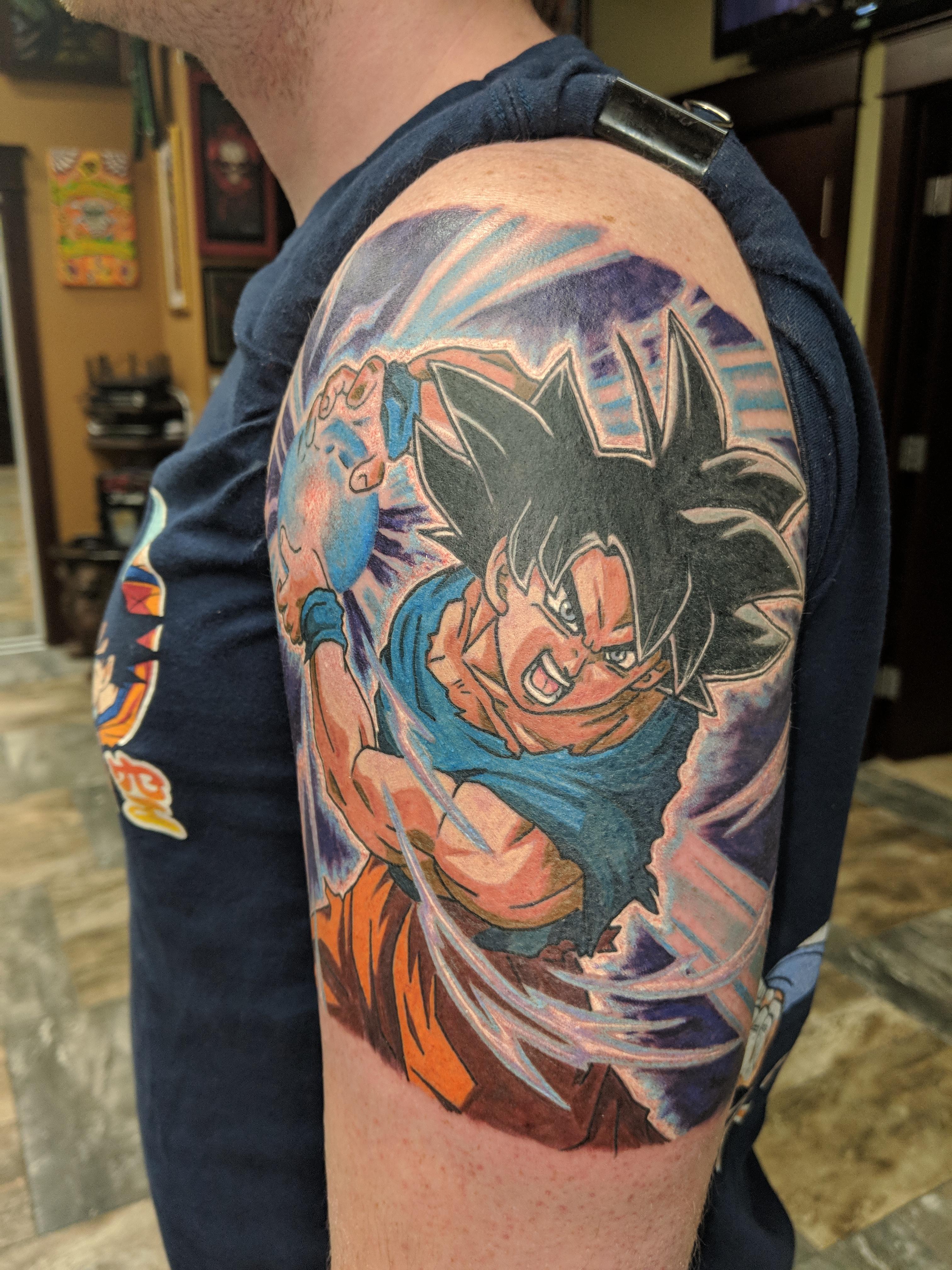 Goku Tattoo Designs