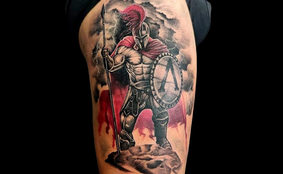 Greek Spartans Tattoo Spartan Tattoo Cool Arm Tattoos Arm Tattoos