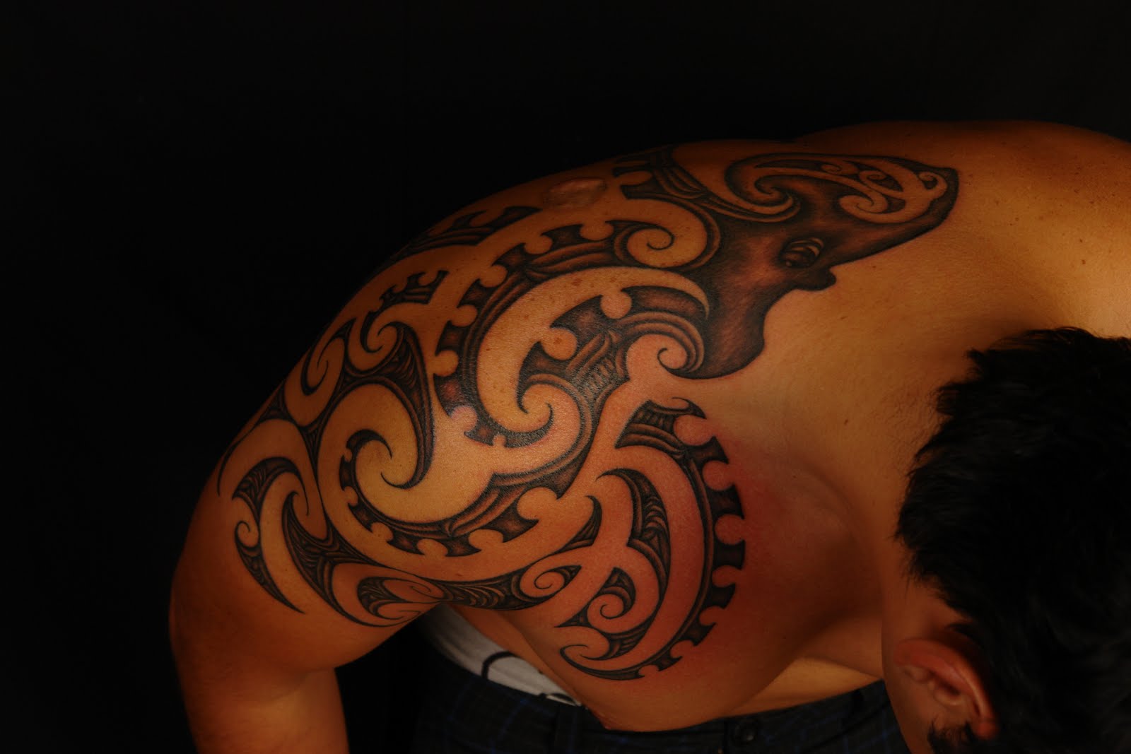 Hawaiian Octopus Tattoos Polynesian Maori Tattoos Tribal Octopus