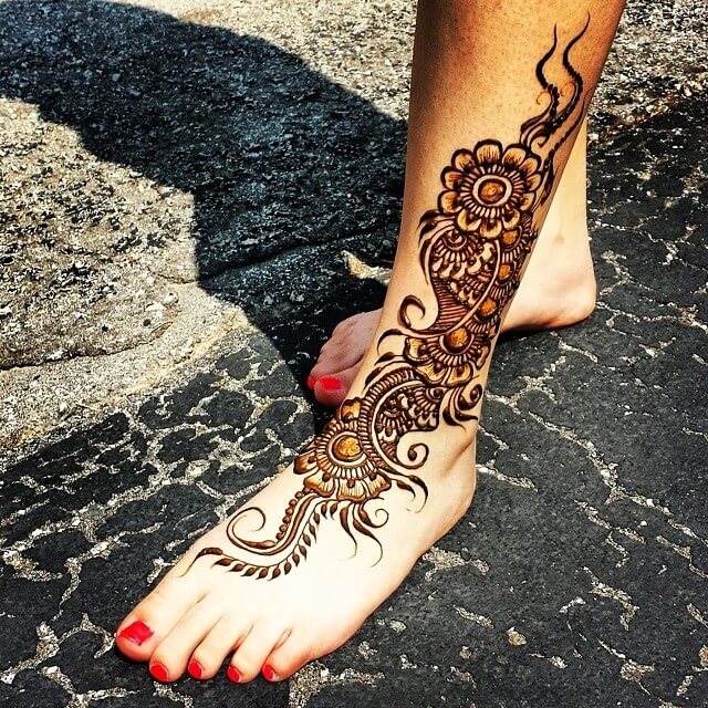 Henna Tattoo Designs For Legs 10 K4 Fashion